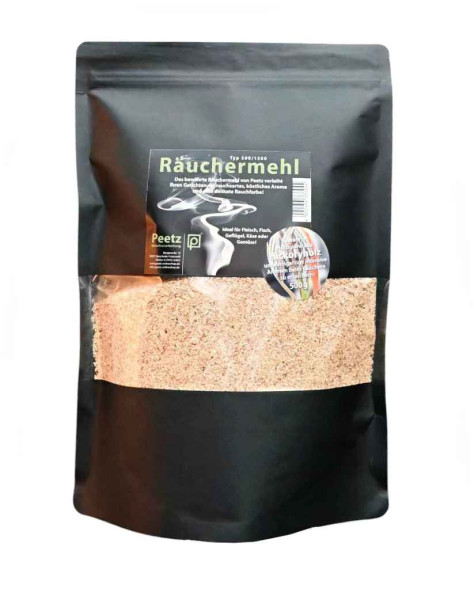 Peetz Räuchermehl 100 Prozent Hickoryholz 500 g